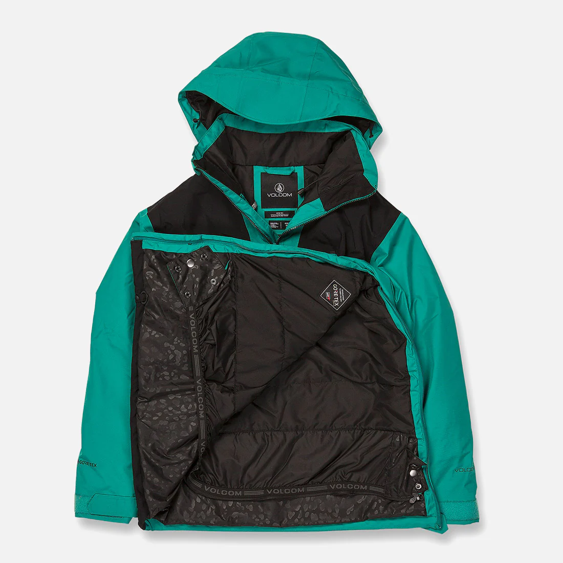 VOLCOM Women's Fern Insulated Gore-Tex Pullover 2024 - Vibrant Green - Image 11