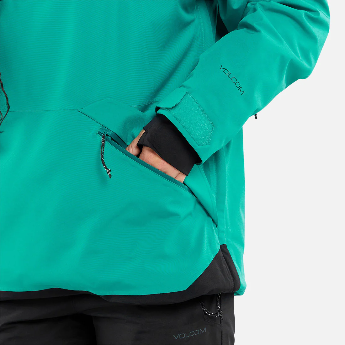VOLCOM Women's Fern Insulated Gore-Tex Pullover 2024 - Vibrant Green - Image 7