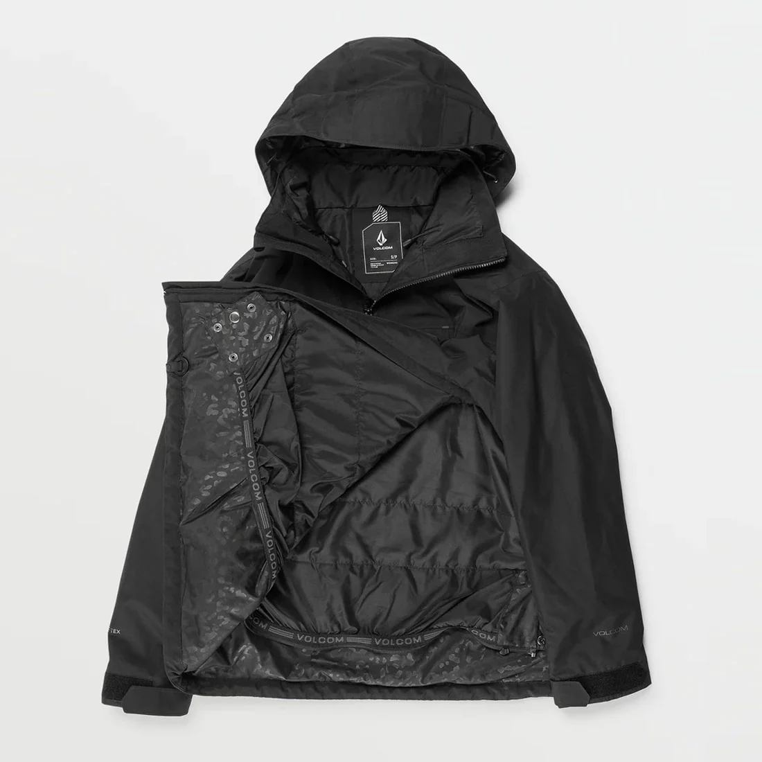 VOLCOM Women's Fern Insulated Gore-Tex Pullover 2025 - Black - Image 5