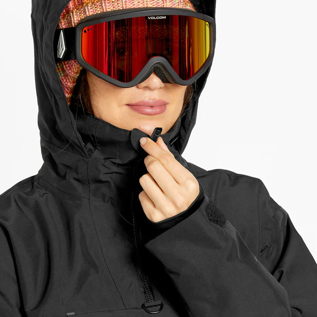 VOLCOM Women's Fern Insulated Gore-Tex Pullover 2025 - Black - Image 6