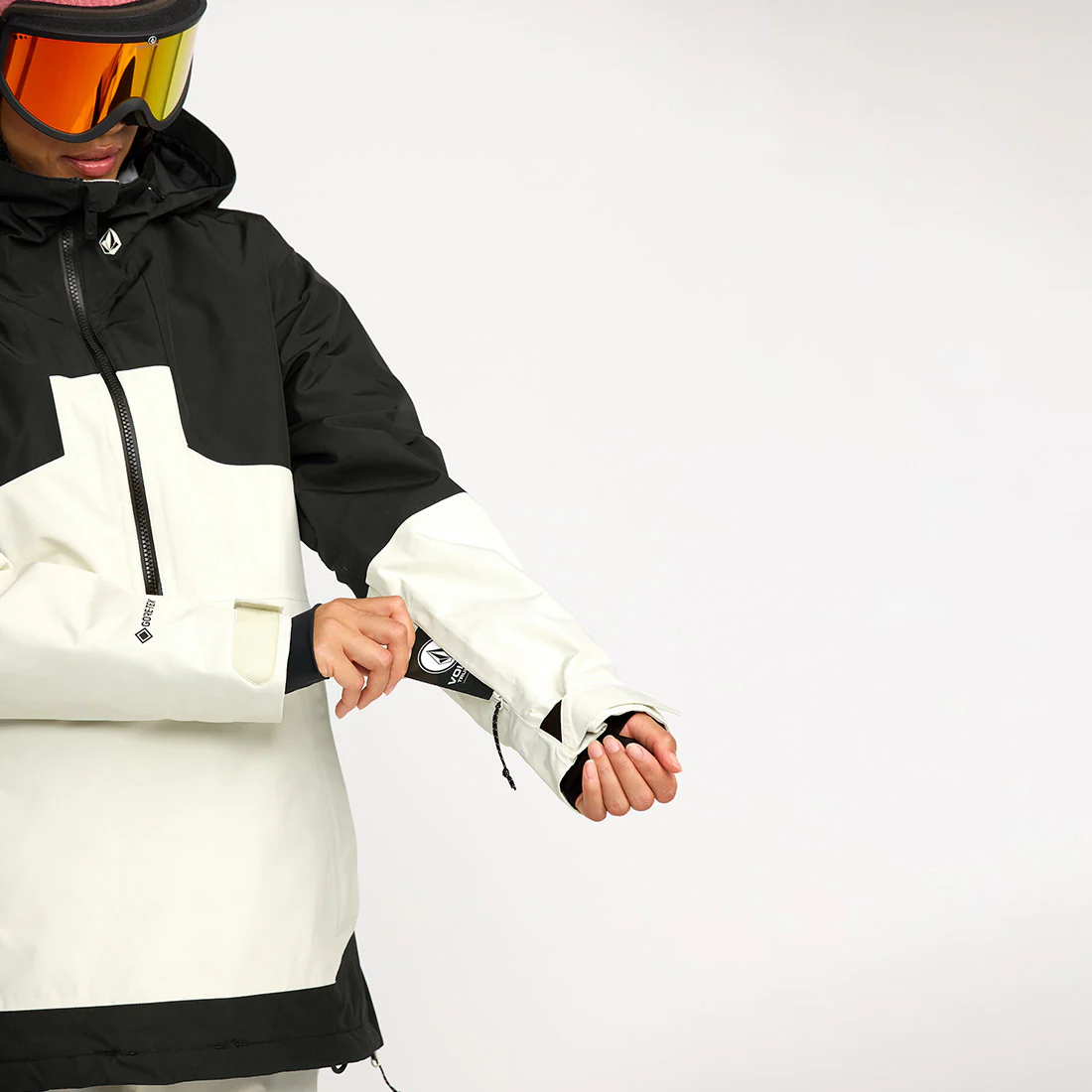 VOLCOM Women's Fern Insulated Gore-Tex Pullover 2026 - Bone - Image 5