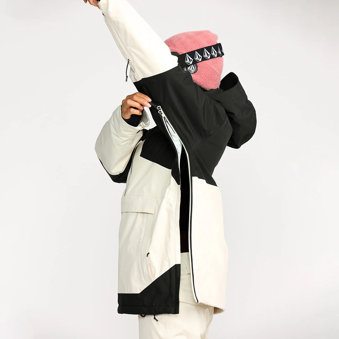 VOLCOM Women's Fern Insulated Gore-Tex Pullover 2026 - Bone - Image 7