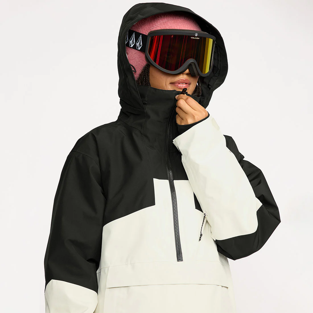 VOLCOM Women's Fern Insulated Gore-Tex Pullover 2026 - Bone - Image 8