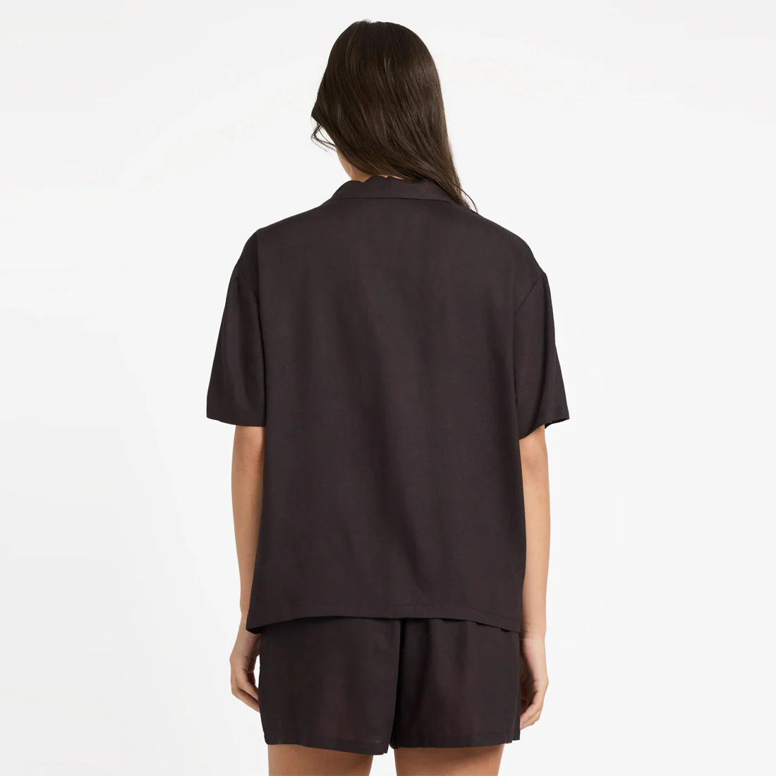 VOLCOM Women's Florez II Shirt - Vintage Black - Image 4