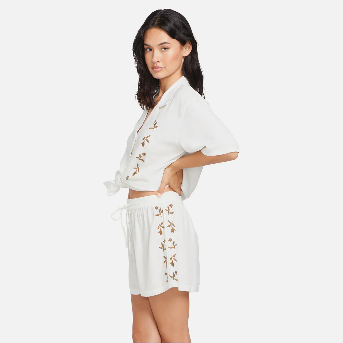 VOLCOM Women's Florez Short - Star White - Image 3