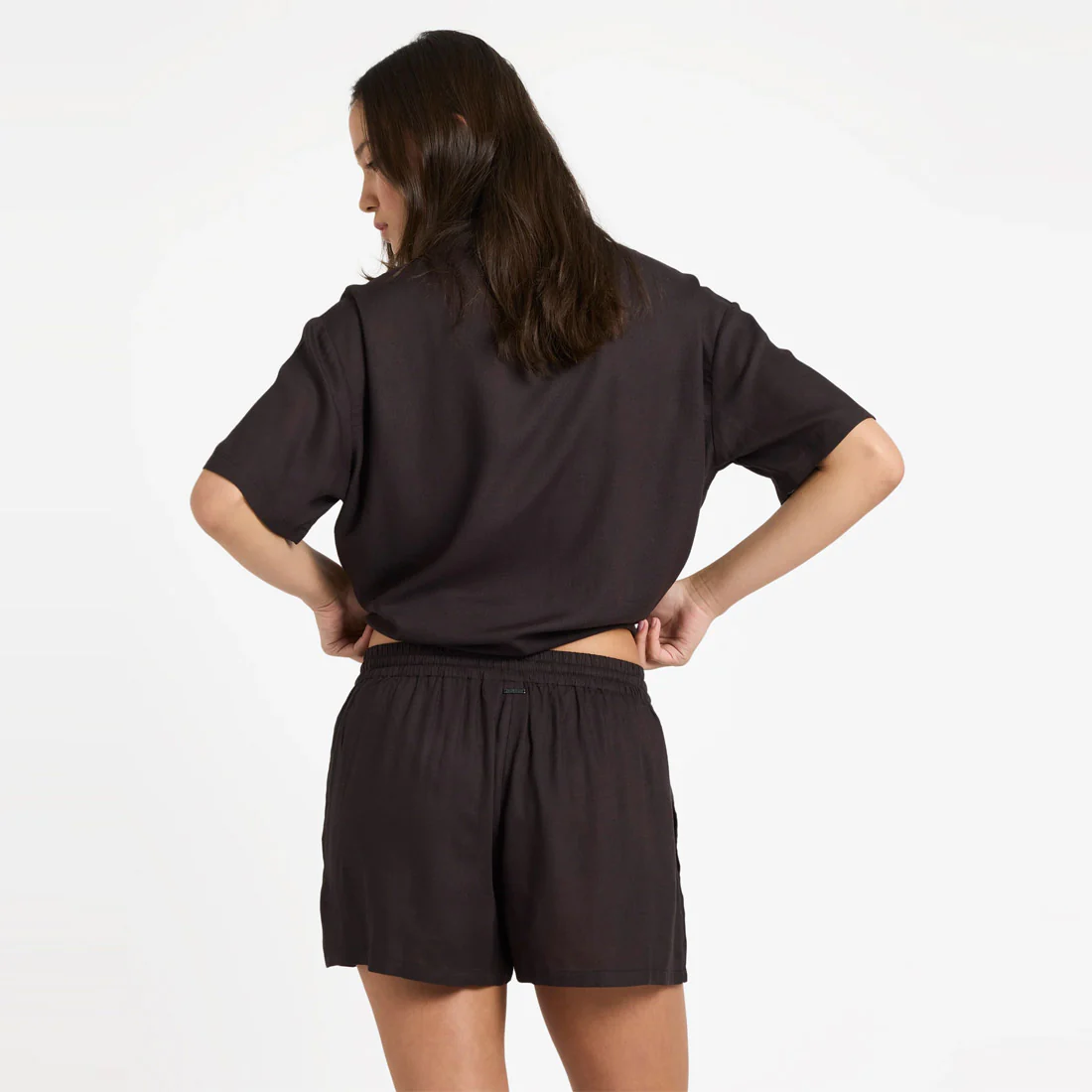 VOLCOM Women's Florez Short - Vintage Black - Image 3