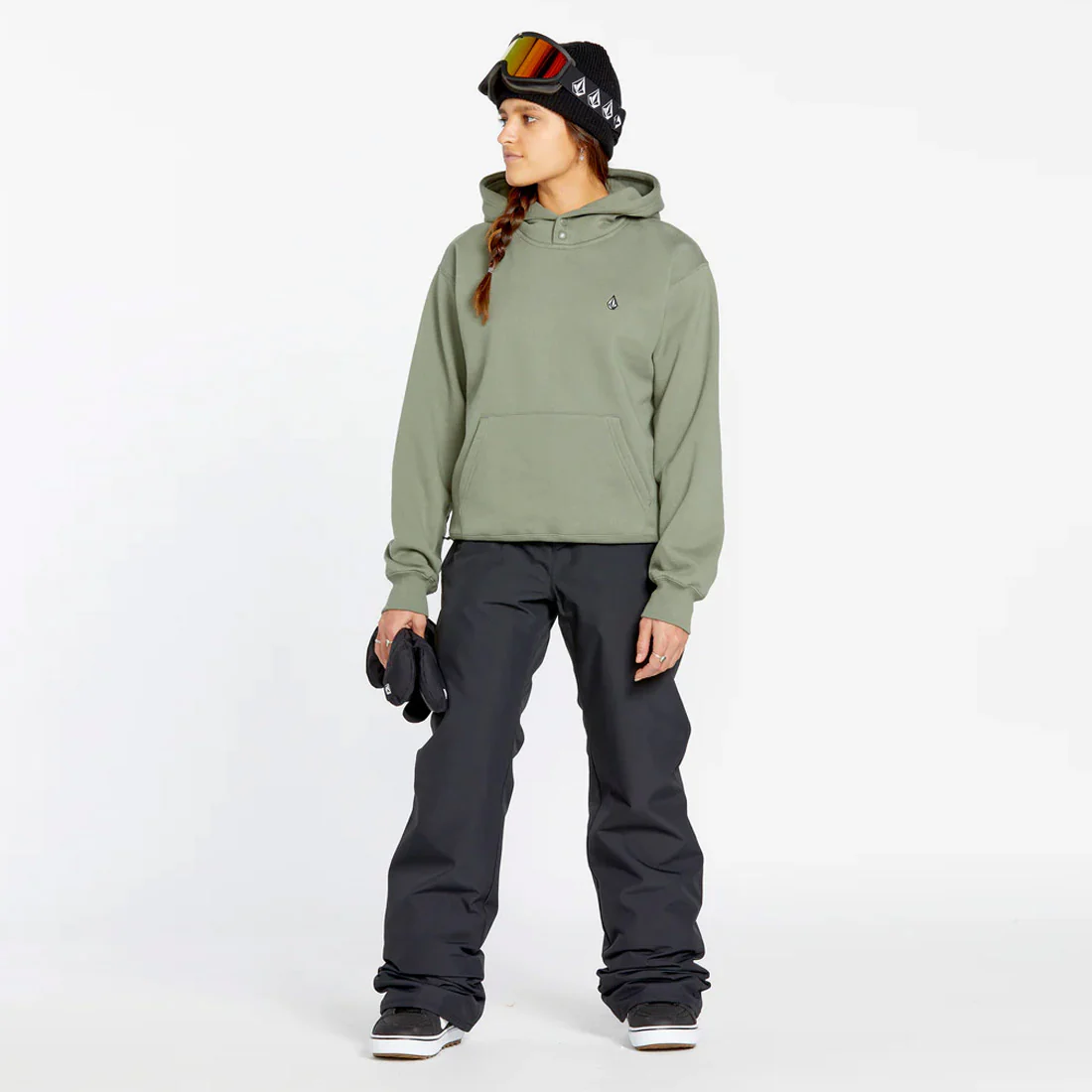 VOLCOM Women's Frochickie Insulated Pant 2025 - Black - Image 7