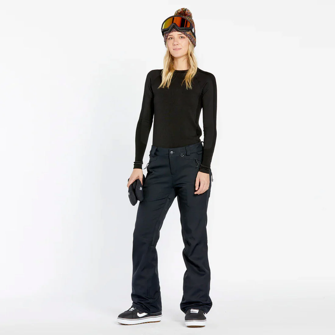 VOLCOM Women's Genus Stretch Pant 2025 - Black - Image 3