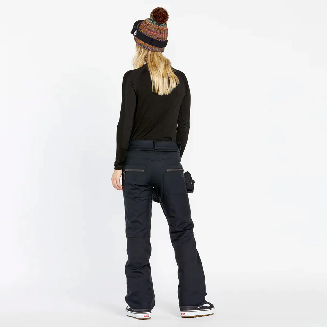 VOLCOM Women's Genus Stretch Pant 2025 - Black - Image 4