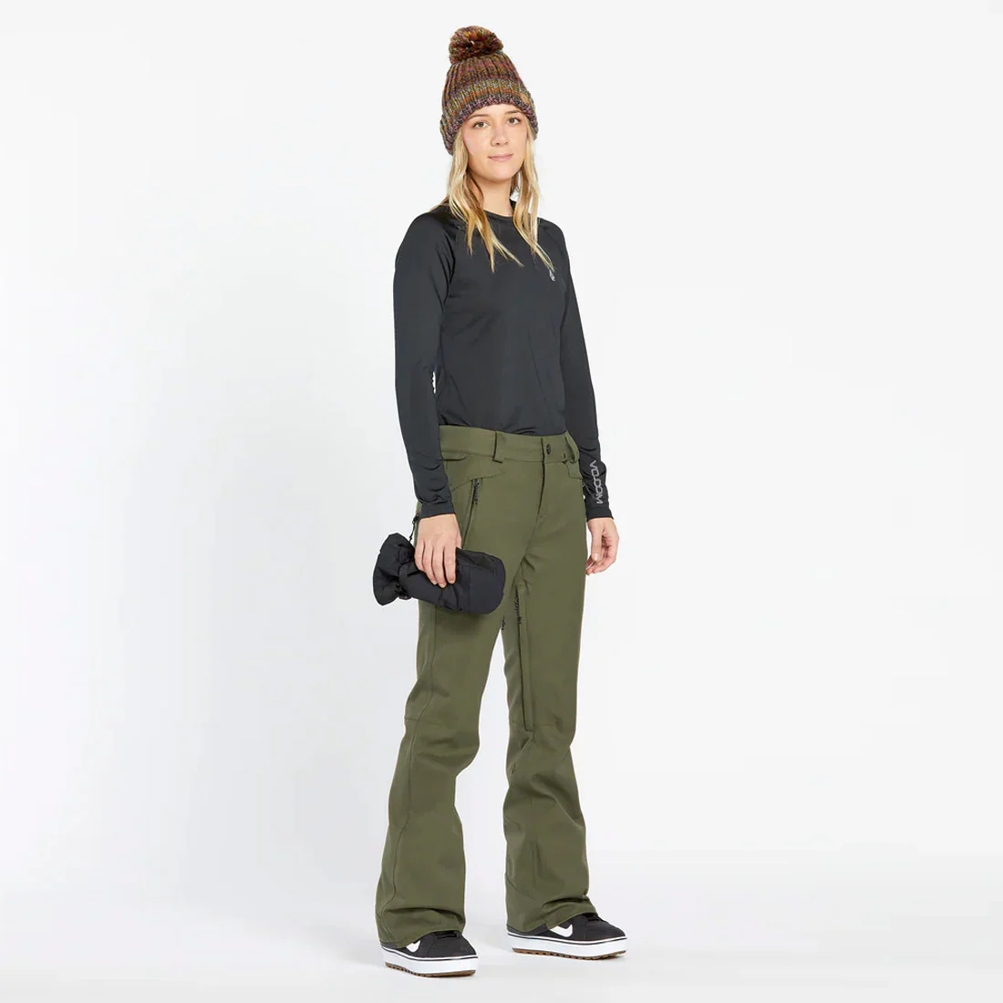 VOLCOM Women's Genus Stretch Pant 2025 - Ivy - Image 3