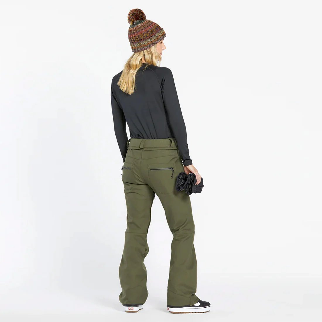 VOLCOM Women's Genus Stretch Pant 2025 - Ivy - Image 4