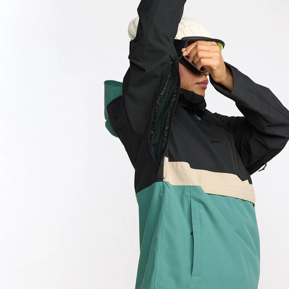 VOLCOM Women's Harlan Pullover 2026 - Spruce Green - Image 6
