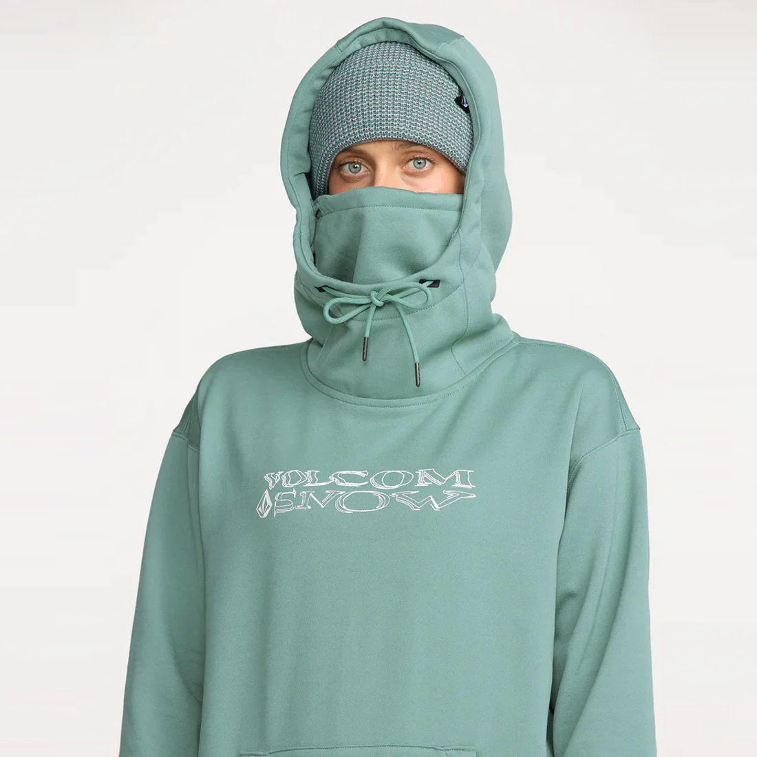 VOLCOM Women's Hydro Riding Pullover - Arctic Blue - Image 5