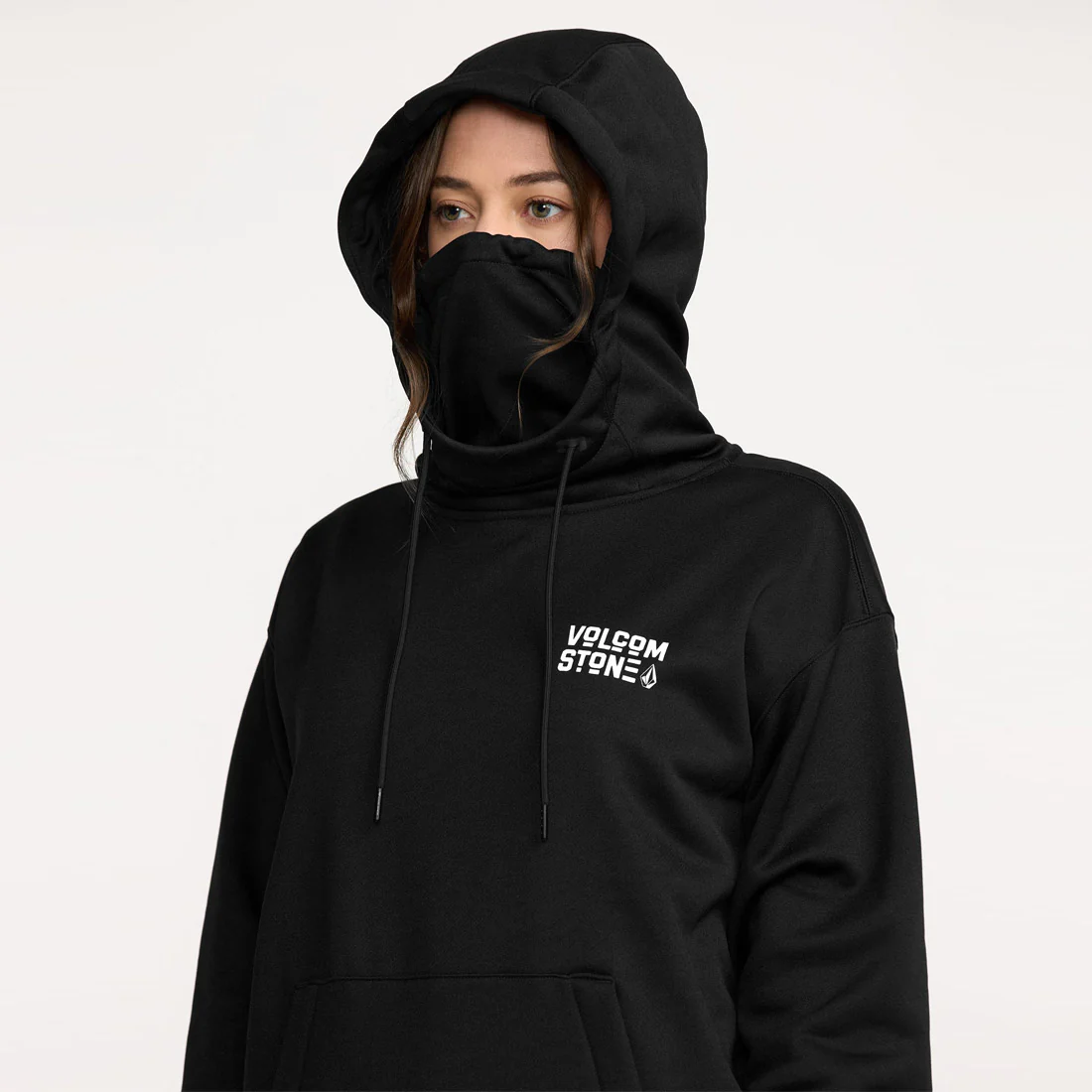 VOLCOM Women's Hydro Riding Pullover - Black - Image 3