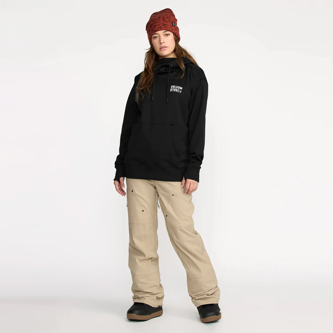 VOLCOM Women's Hydro Riding Pullover - Black - Image 4