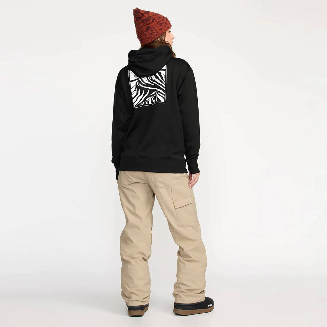 VOLCOM Women's Hydro Riding Pullover - Black - Image 5