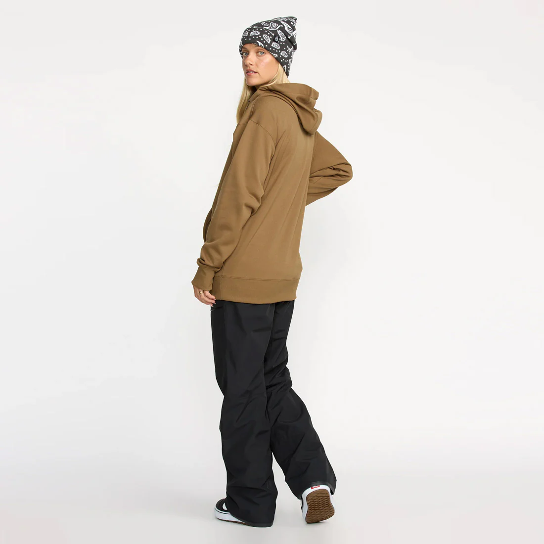 VOLCOM Women's Hydro Riding Pullover - Bronze - Image 5