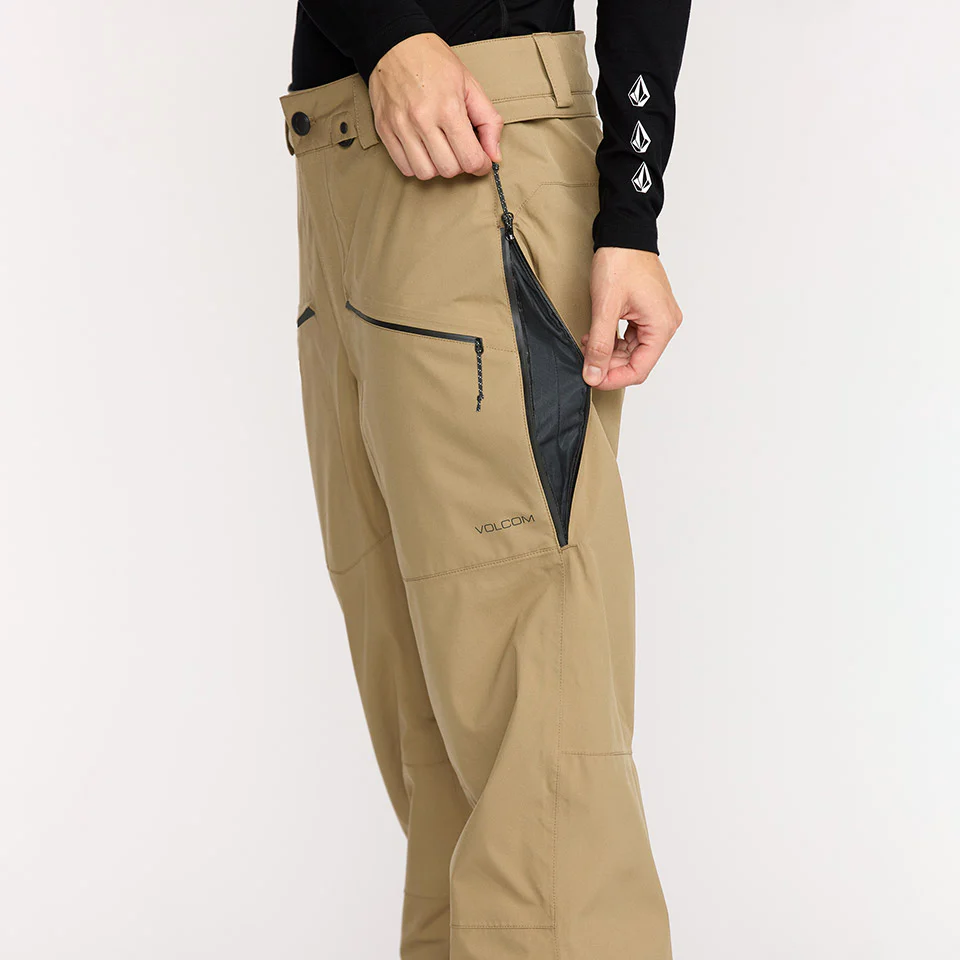 VOLCOM Women's Karat Stretch 30K Pant 2026 - Bronze - Image 4