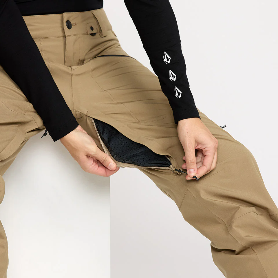 VOLCOM Women's Karat Stretch 30K Pant 2026 - Bronze - Image 5