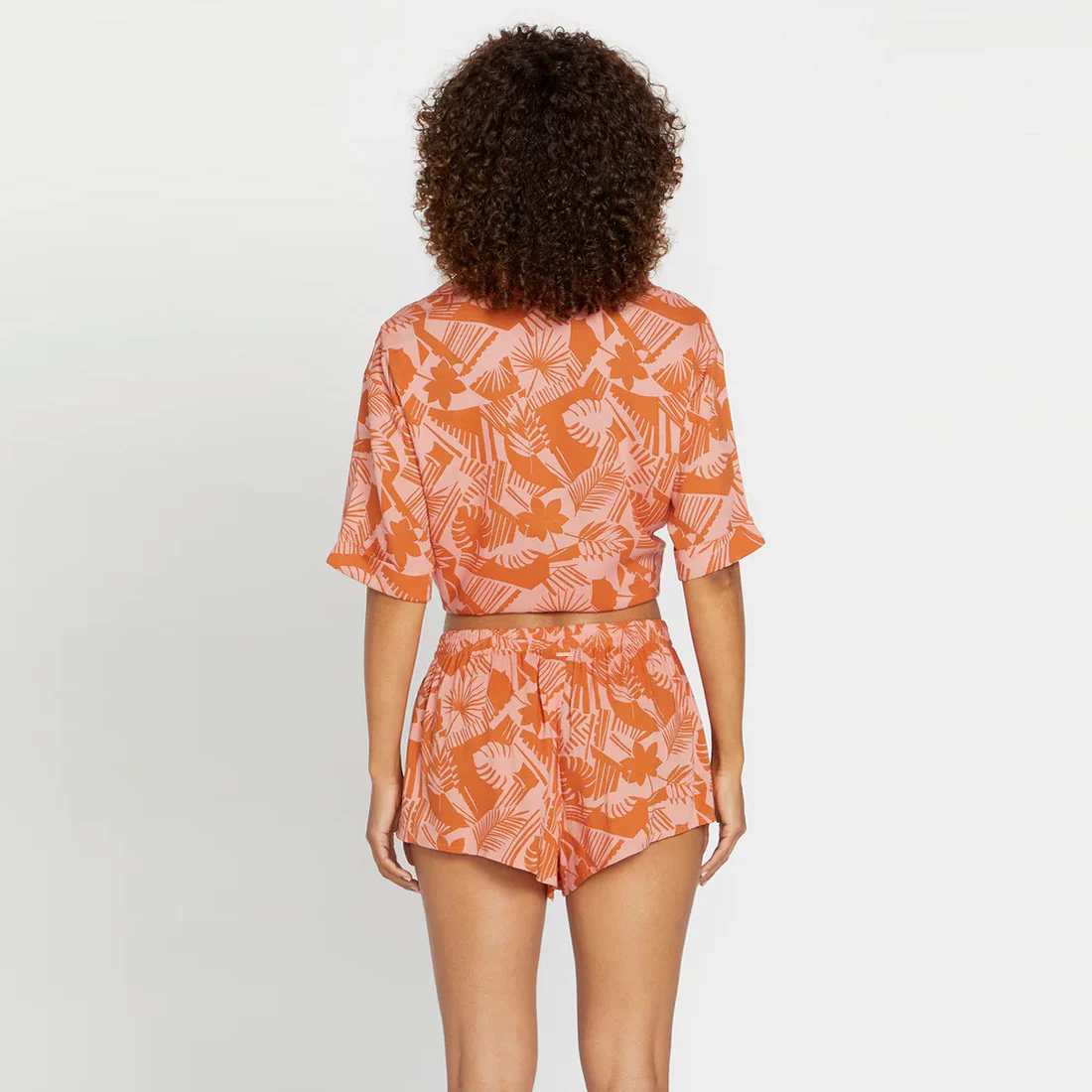 VOLCOM Women's Off Tropic Short - Burnt Sienna - Image 2