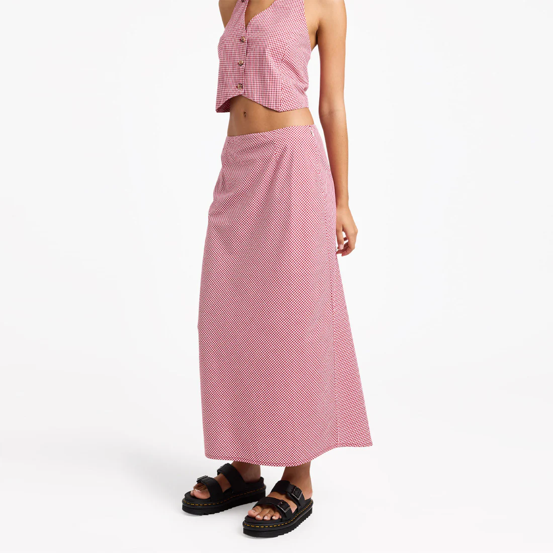 VOLCOM Women's Psychonic Skirt - Fiesta Red - Image 3