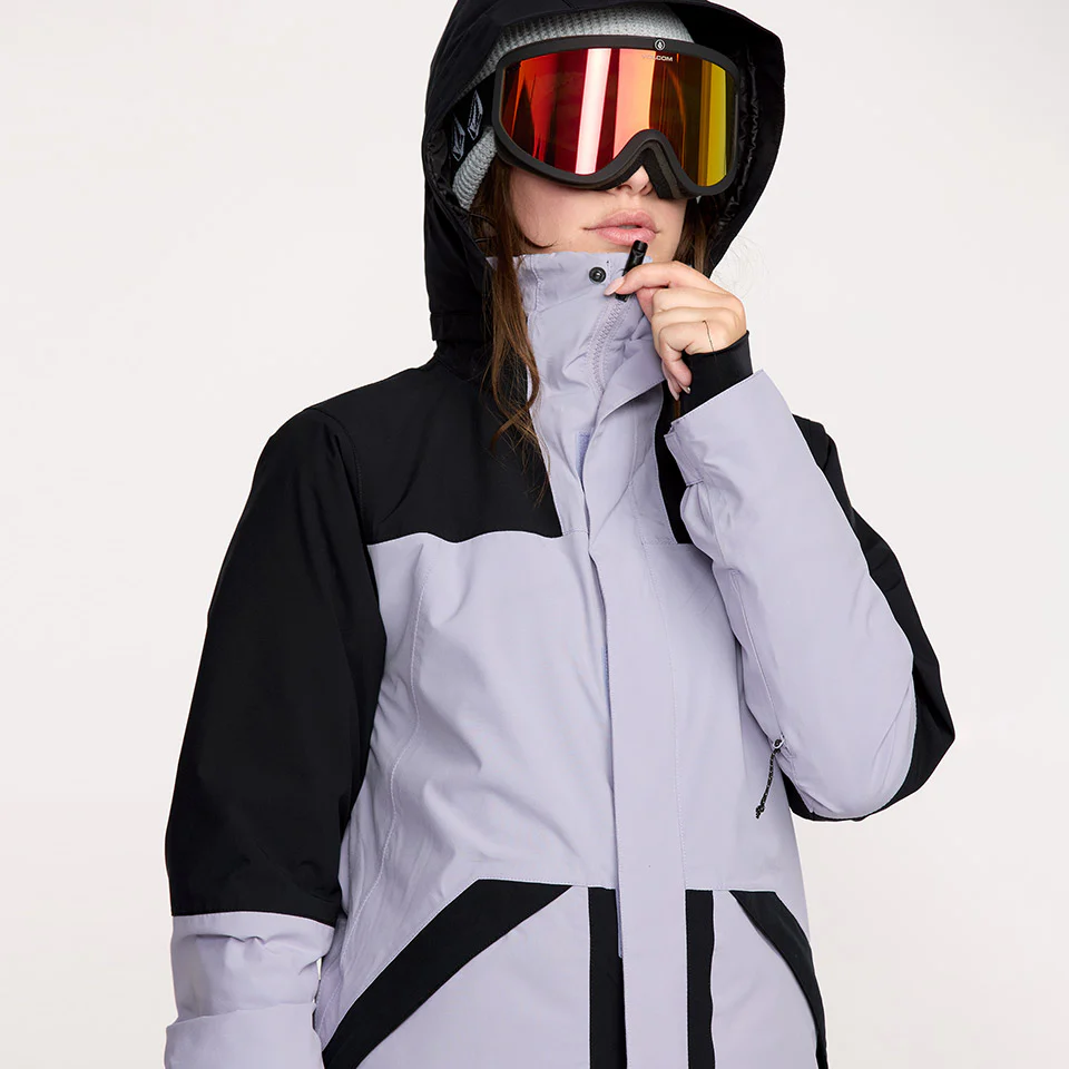 VOLCOM Women's Shelter 20K 3D Stretch Jacket 2026 - Lavender Aura - Image 5