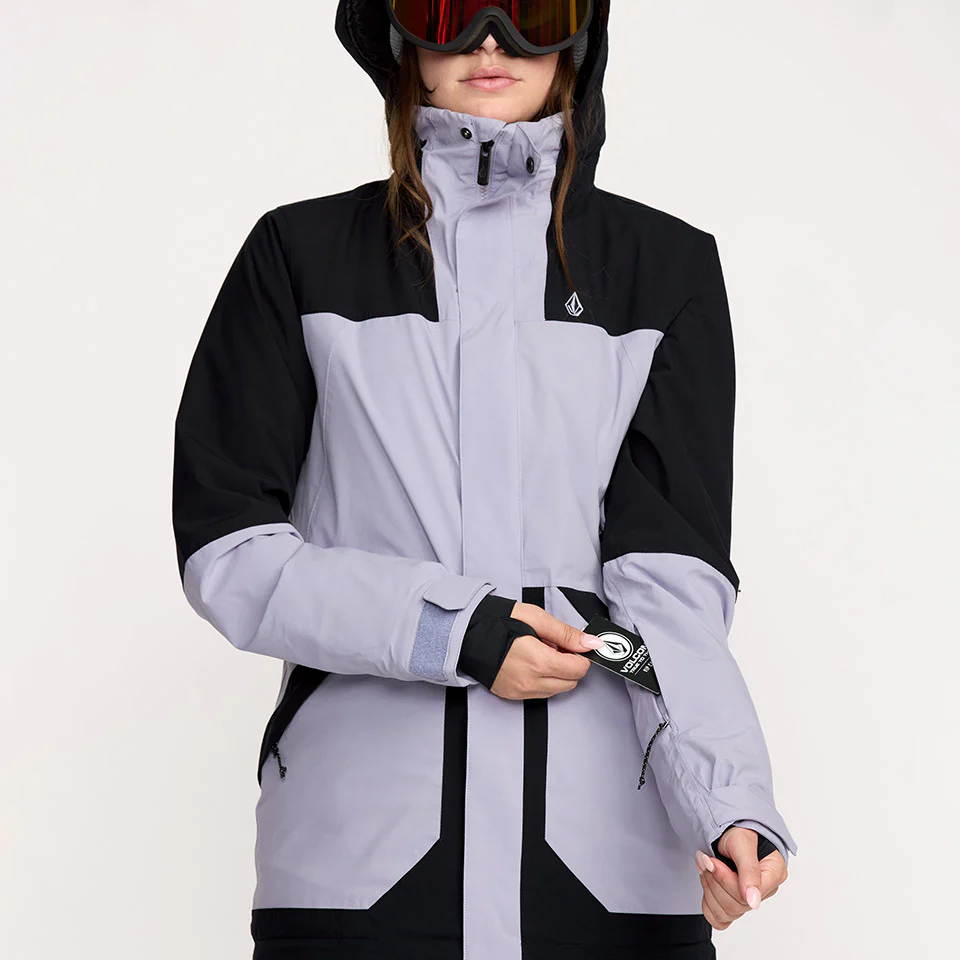 VOLCOM Women's Shelter 20K 3D Stretch Jacket 2026 - Lavender Aura - Image 6