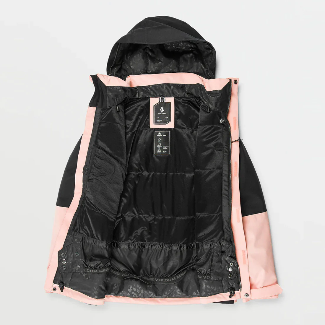 VOLCOM Women's Shelter 3D Stretch Jacket 2025 - Coral Haze - Image 5