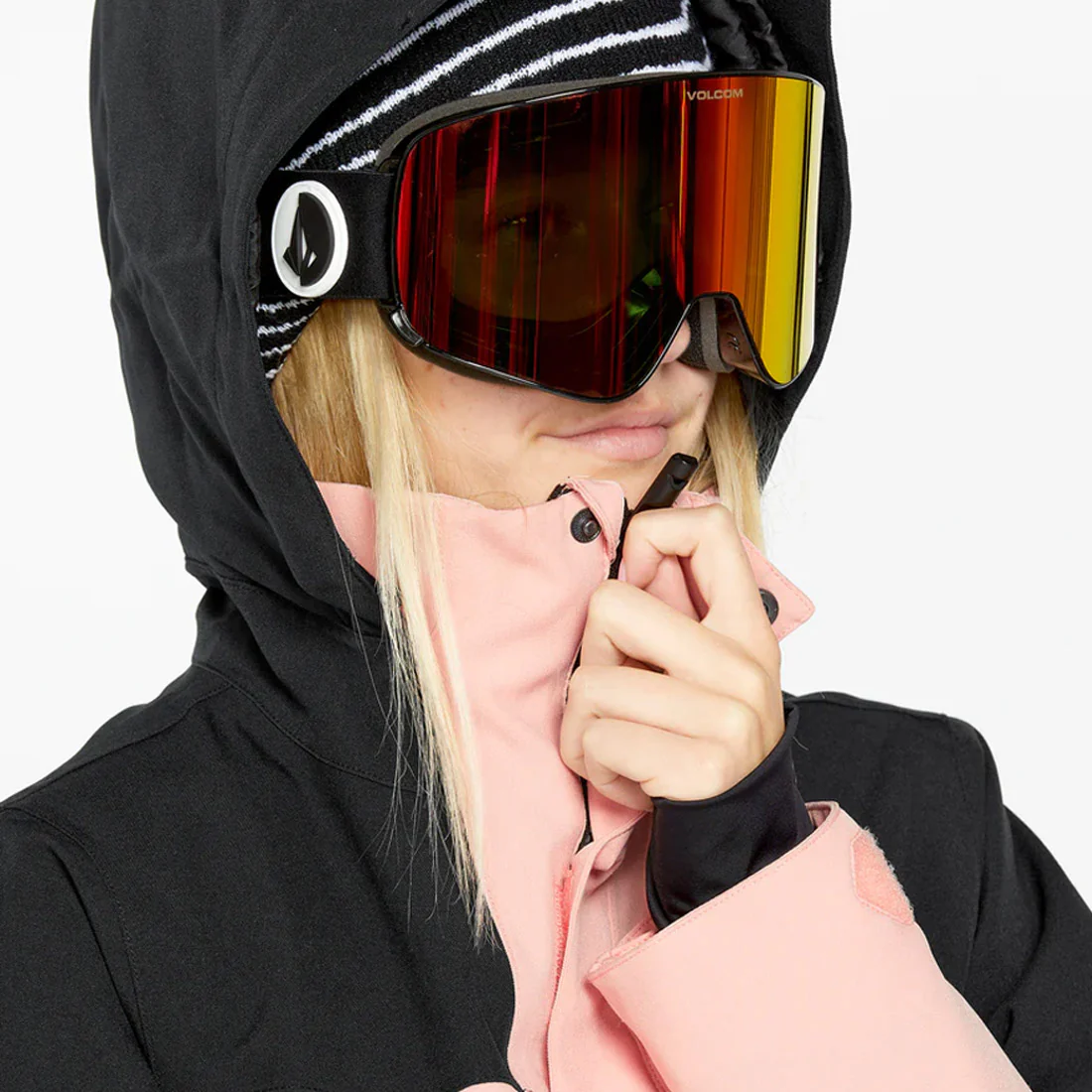 VOLCOM Women's Shelter 3D Stretch Jacket 2025 - Coral Haze - Image 6