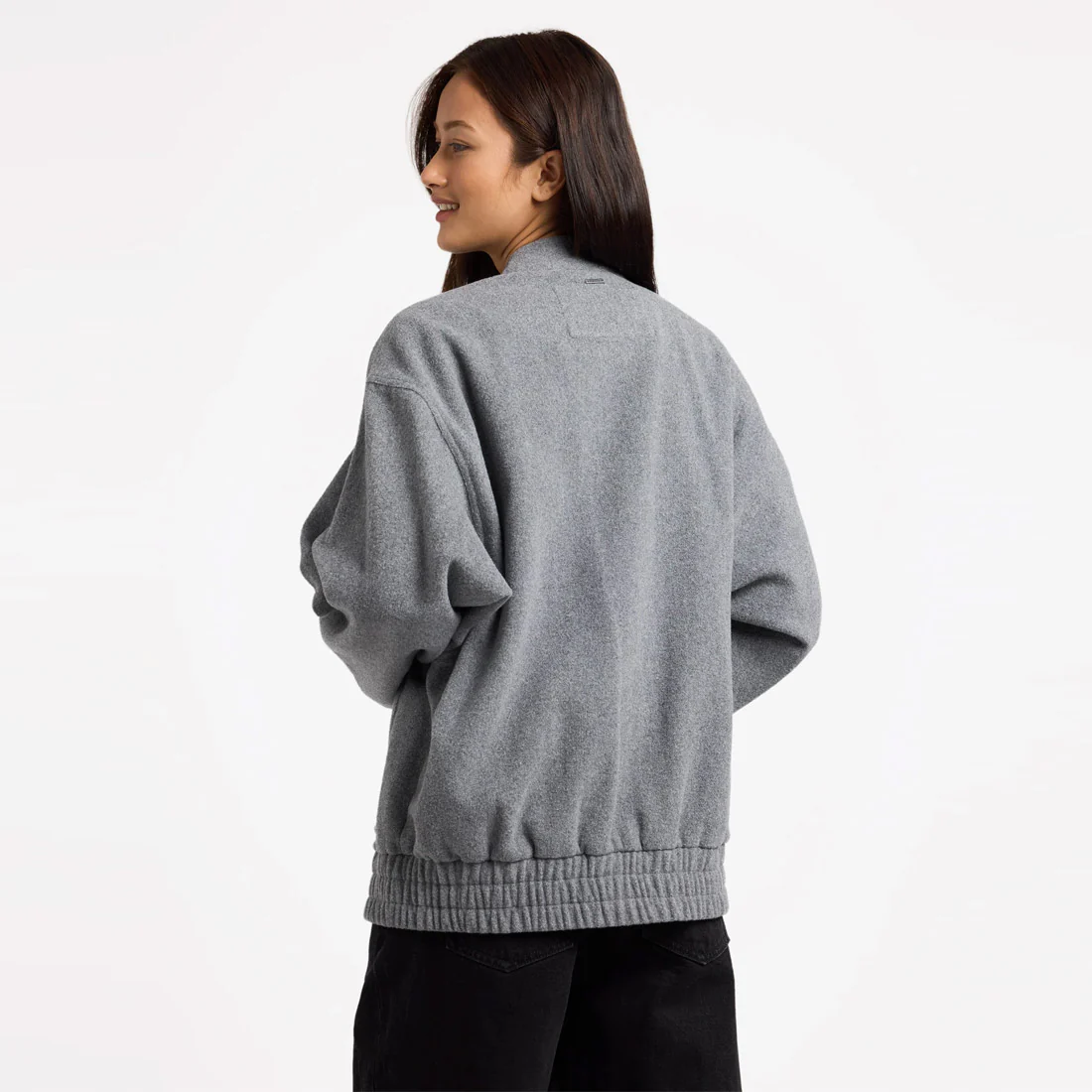 VOLCOM Women's She's Da Bomb Jacket - Heather Grey - Image 2