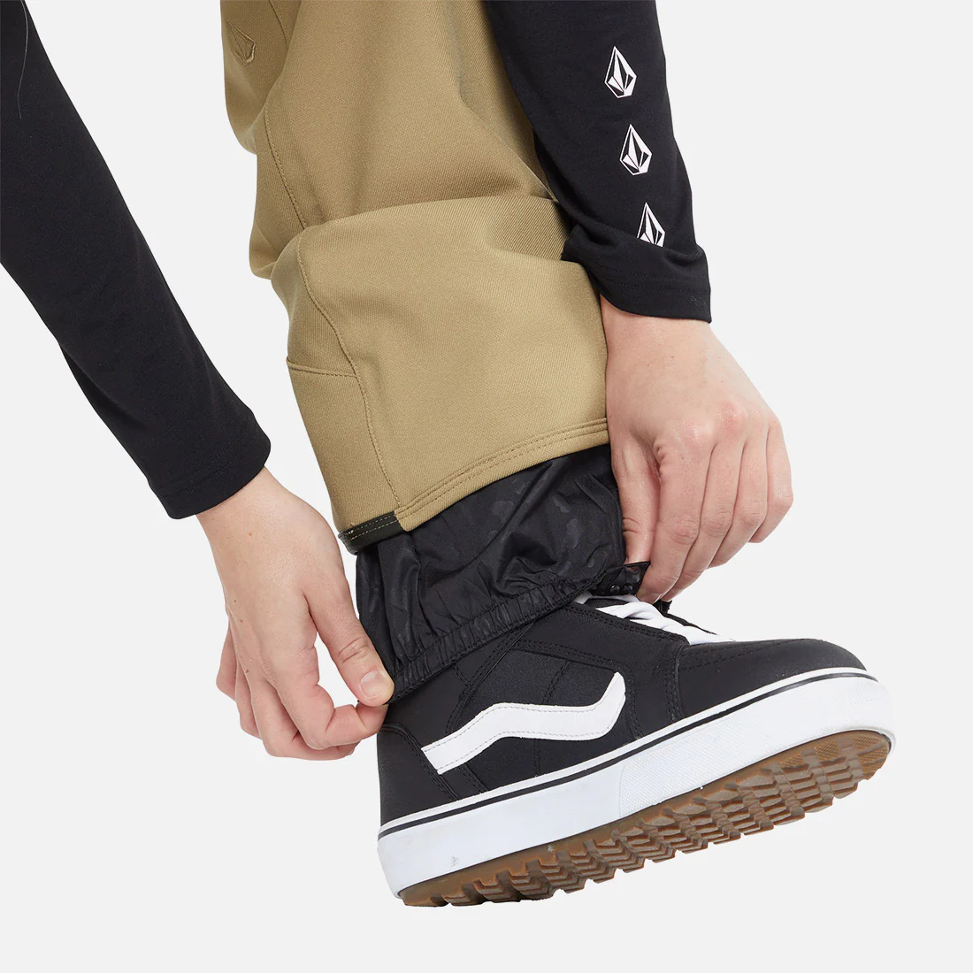VOLCOM Women's Species Stretch Pant 2024 - Dark Khaki - Image 9