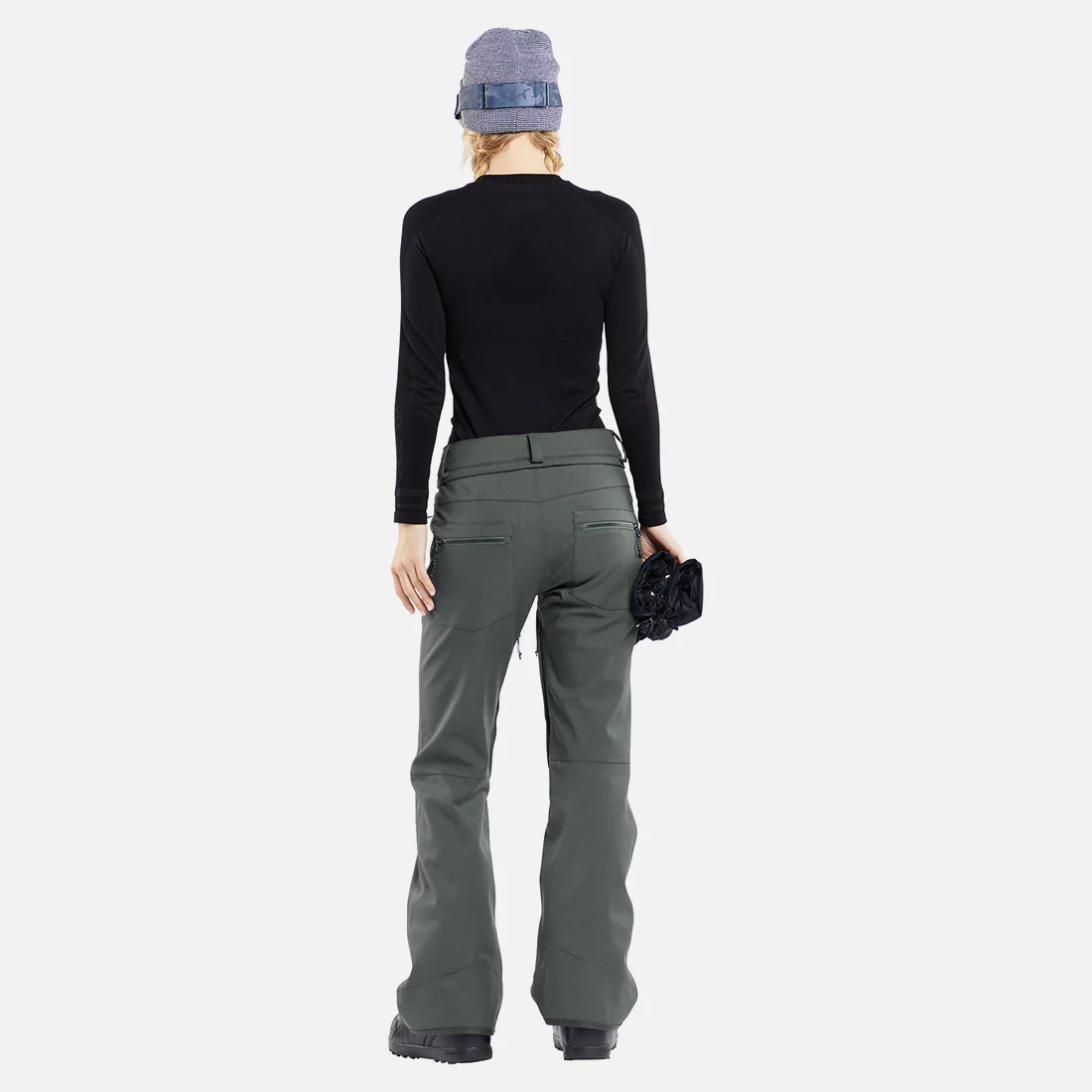 VOLCOM Women's Species Stretch Pant 2024 - Eucalyptus - Image 4