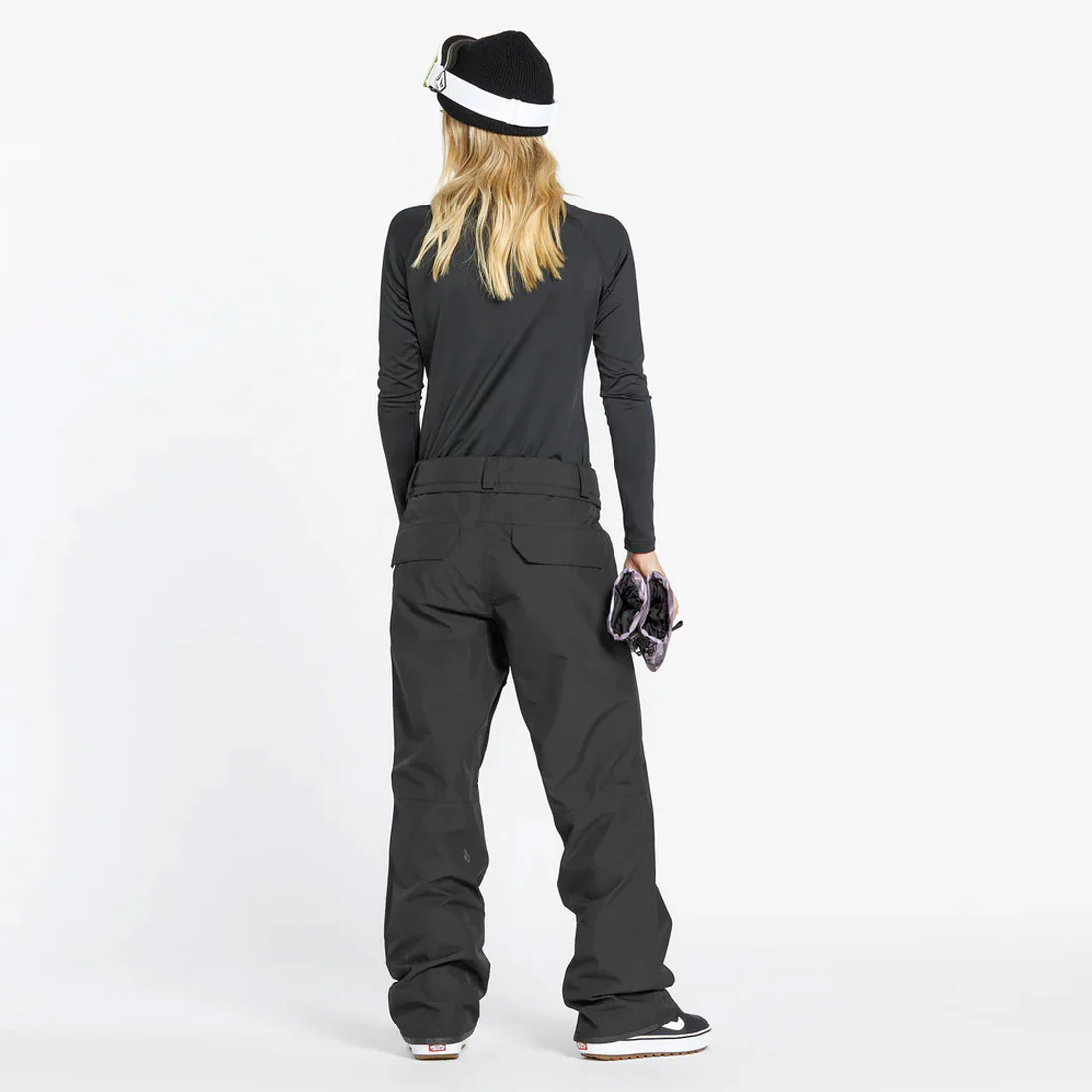 VOLCOM Women's Stone Mica 20K Pant 2025 - Black - Image 4