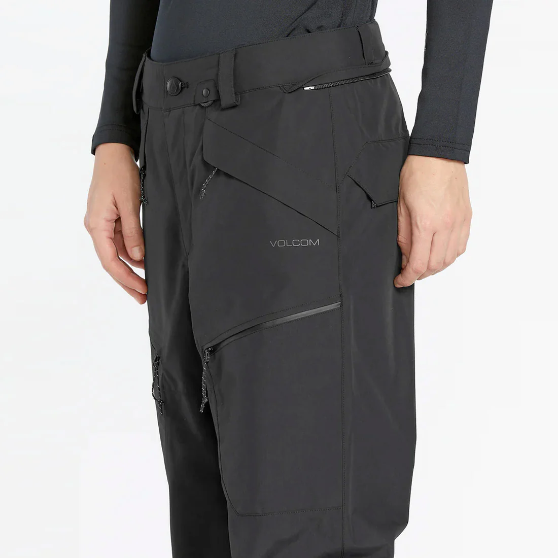 VOLCOM Women's Stone Mica 20K Pant 2025 - Black - Image 7