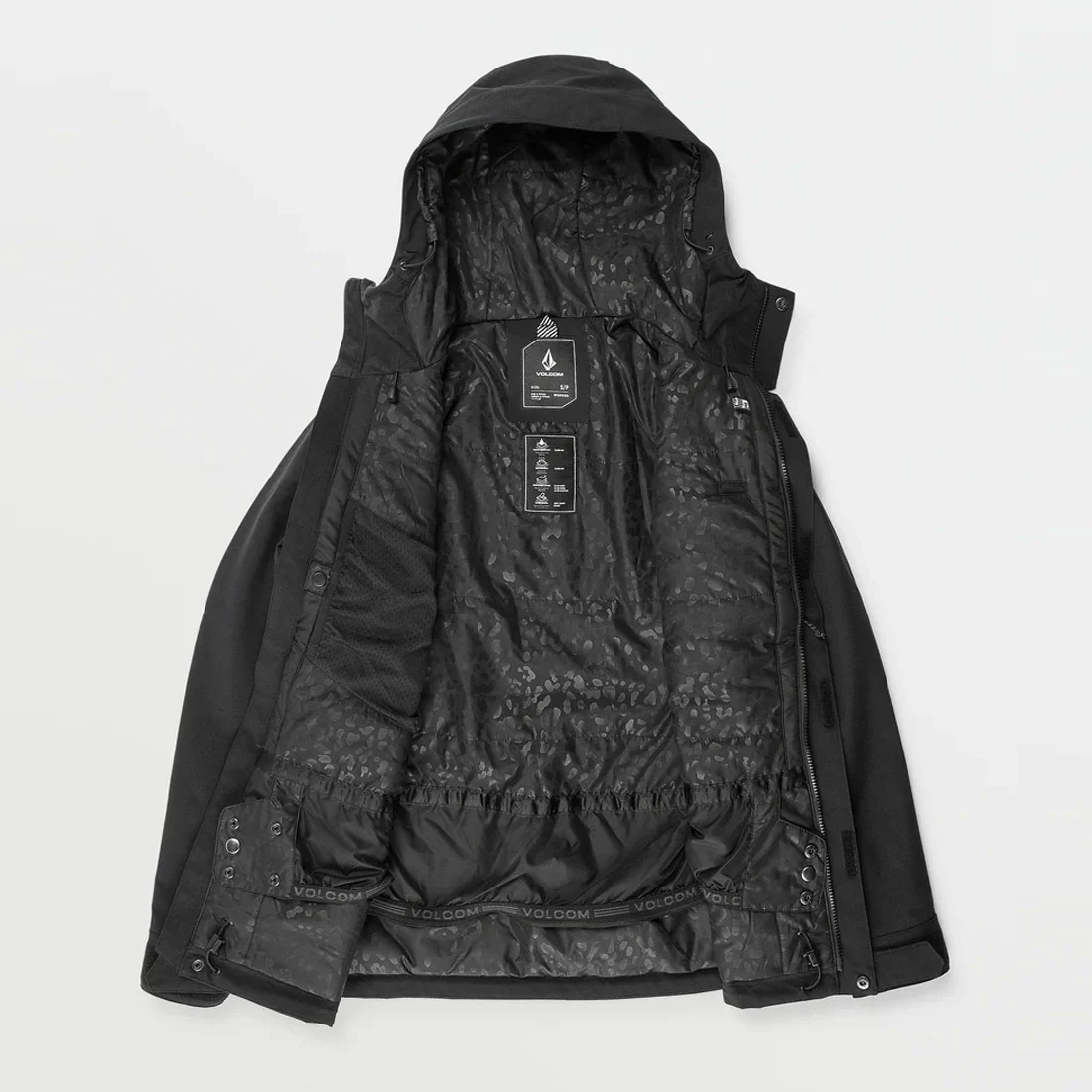 VOLCOM Women's Stoney Shadow Insulated Jacket 2025 - Black - Image 5