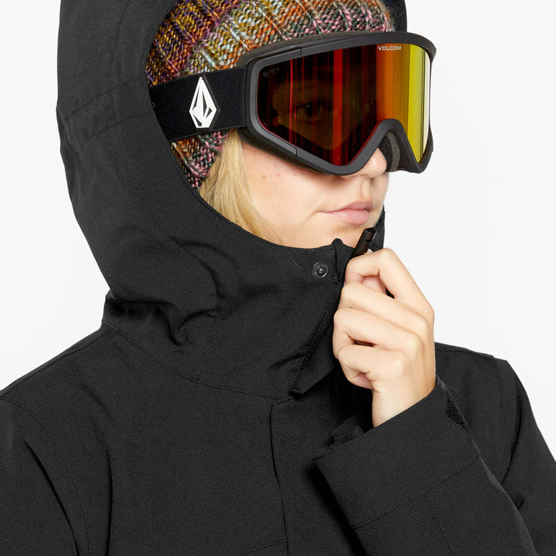 VOLCOM Women's Stoney Shadow Insulated Jacket 2025 - Black - Image 6