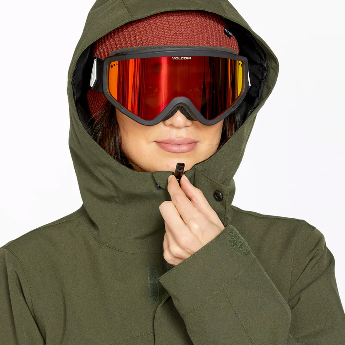 VOLCOM Women's Stoney Shadow Insulated Jacket 2025 - Ivy - Image 3
