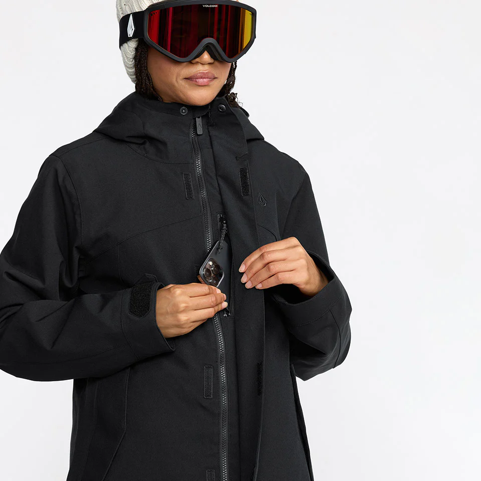 VOLCOM Women's Stoney Shadow Insulated Jacket 2026 - Black - Image 5
