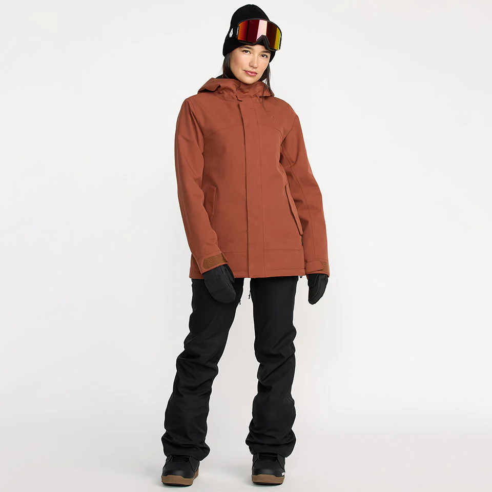 VOLCOM Women's Stoney Shadow Insulated Jacket 2026 - Henna - Image 2