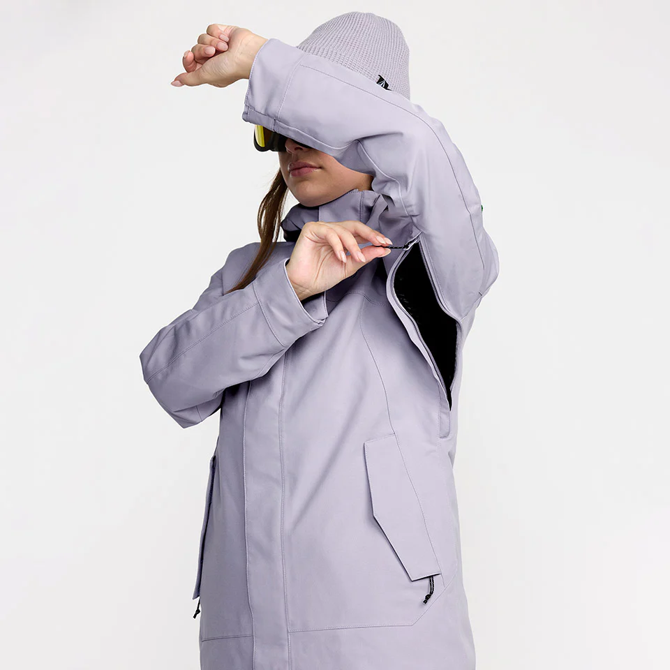 VOLCOM Women's Stoney Shadow Insulated Jacket 2026 - Lavender Aura - Image 5