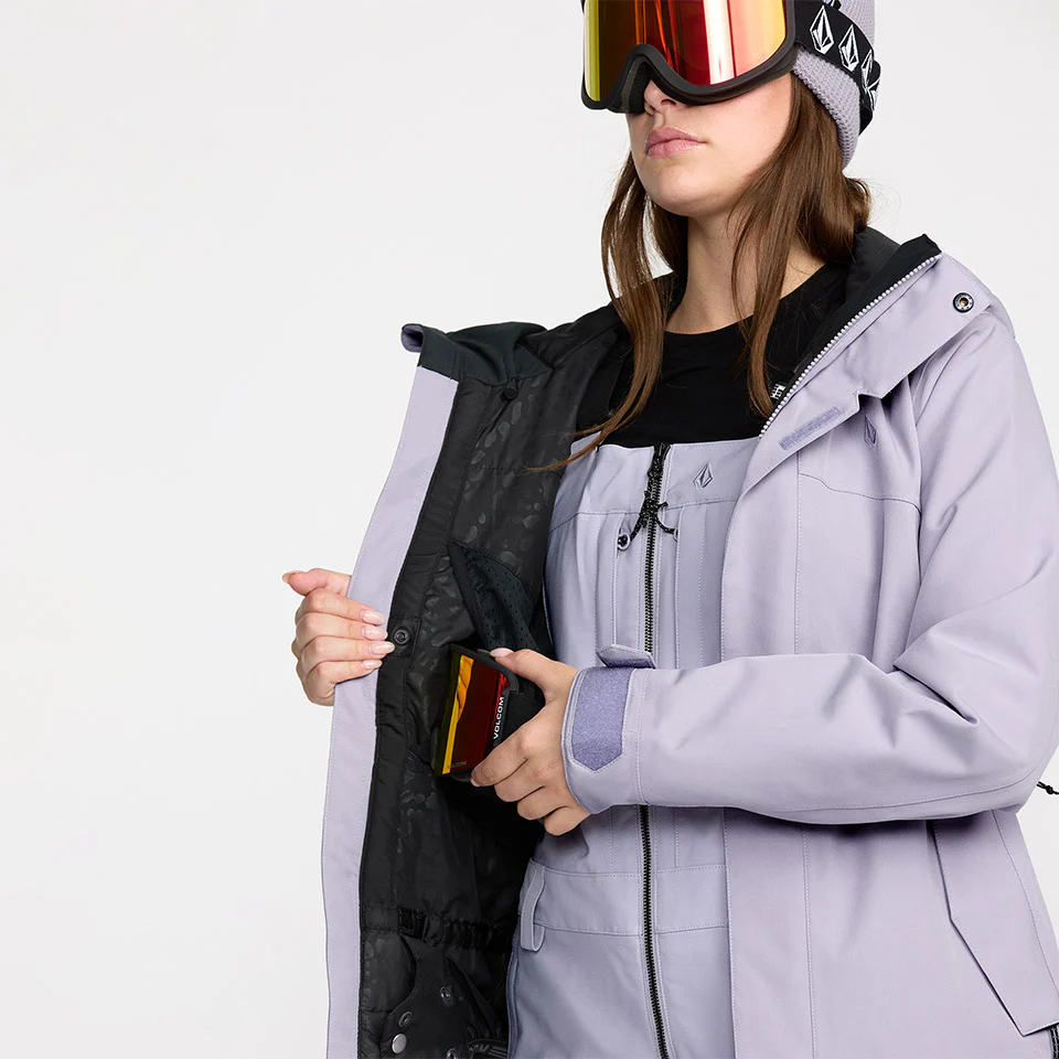 VOLCOM Women's Stoney Shadow Insulated Jacket 2026 - Lavender Aura - Image 6