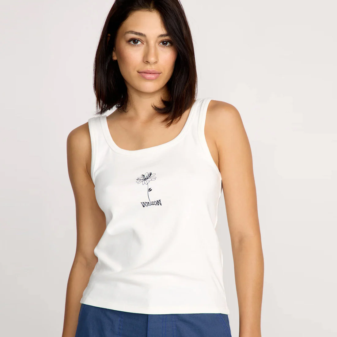 VOLCOM Women's Stoney Time Tank - Star White - Image 4