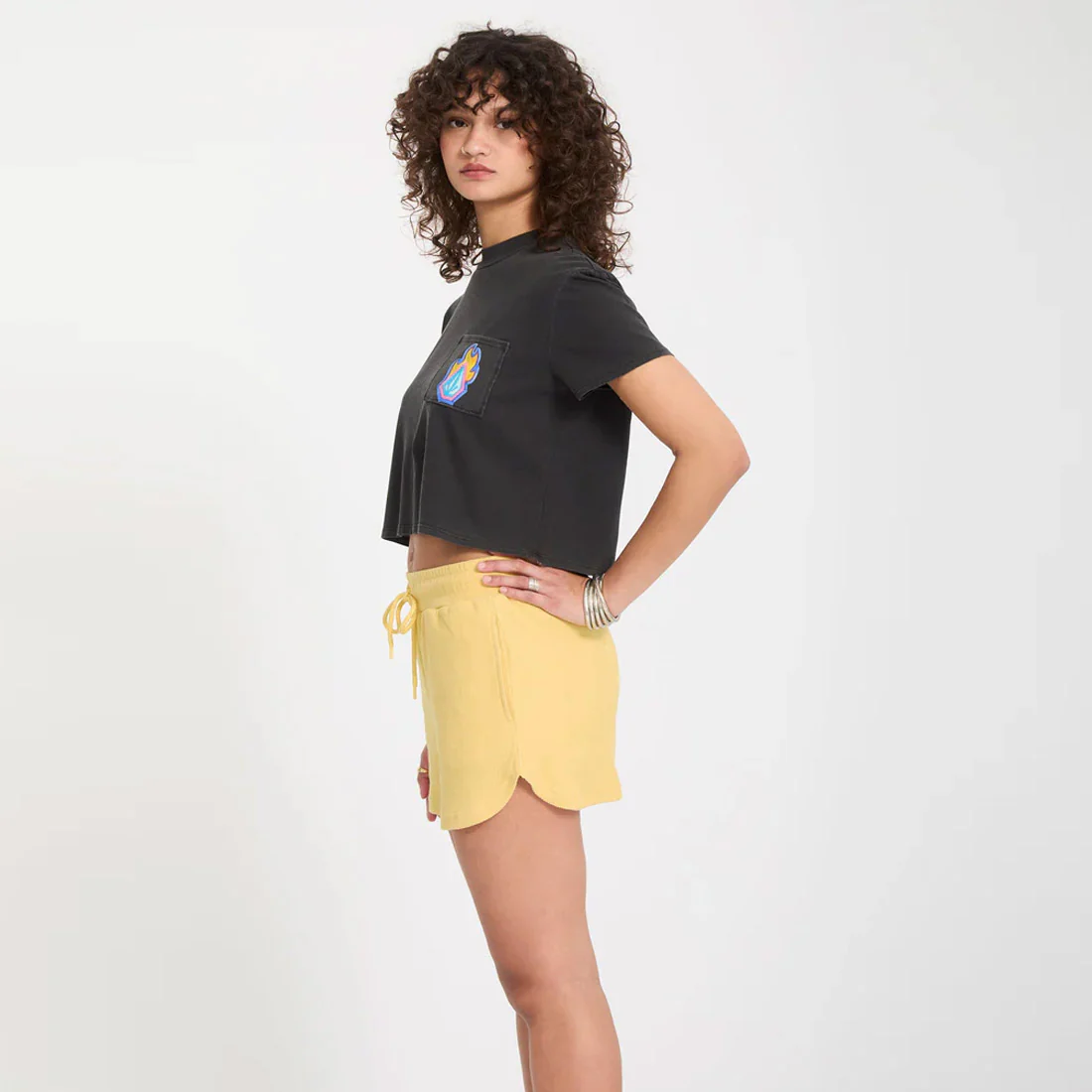 VOLCOM Women's Sweeterry Short - Sunburst - Image 3