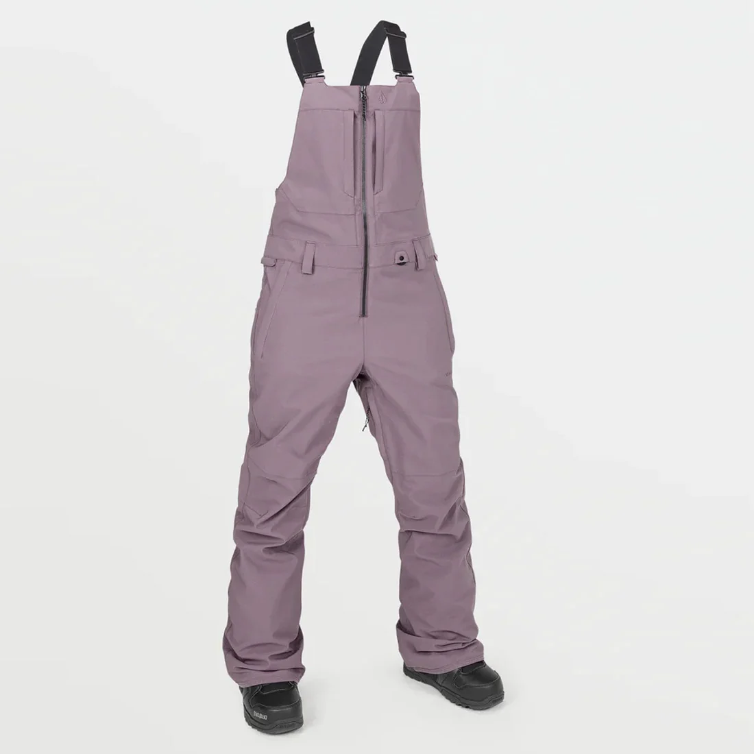 VOLCOM Women's Swift Bib Overall 2025 - Dusty Lavender - Image 4