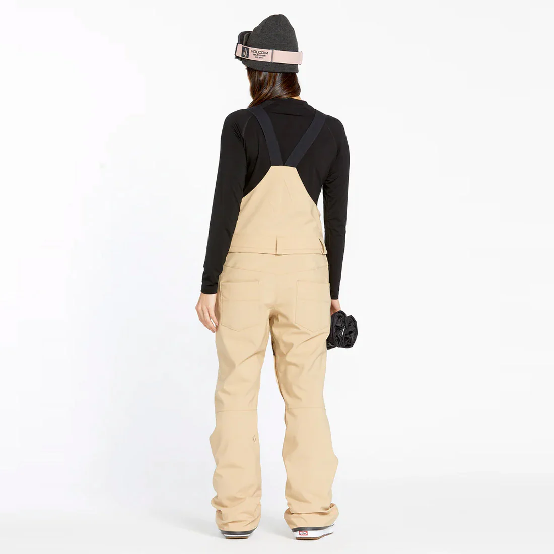 VOLCOM Women's Swift Bib Overall 2025 - Sand - Image 2