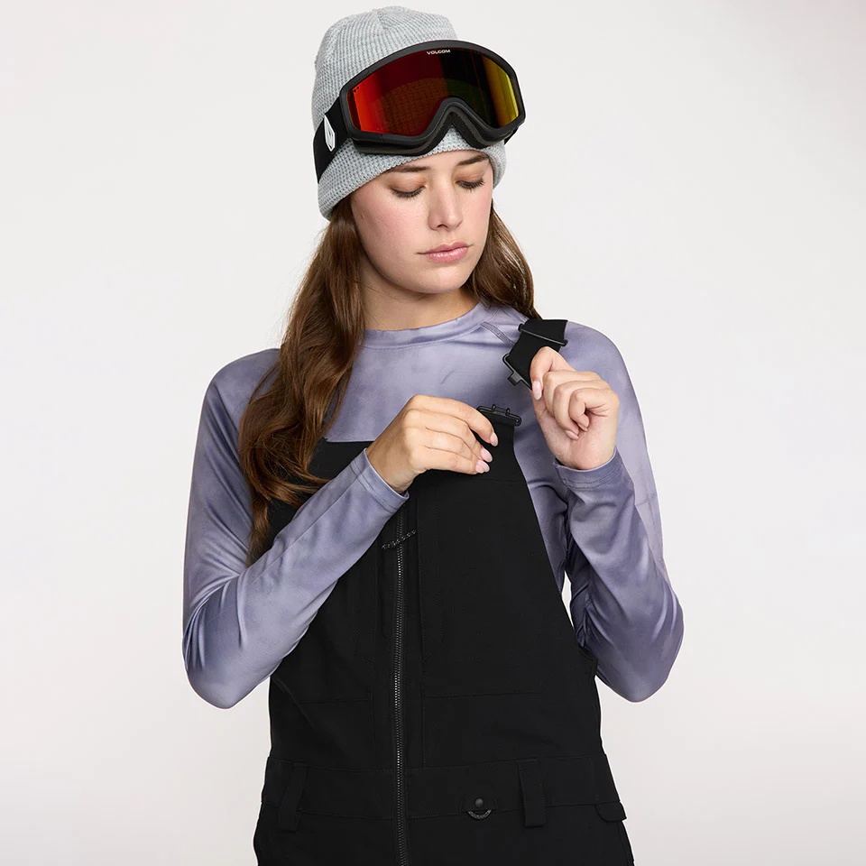 VOLCOM Women's Swift Bib Overall 2026 - Black - Image 4