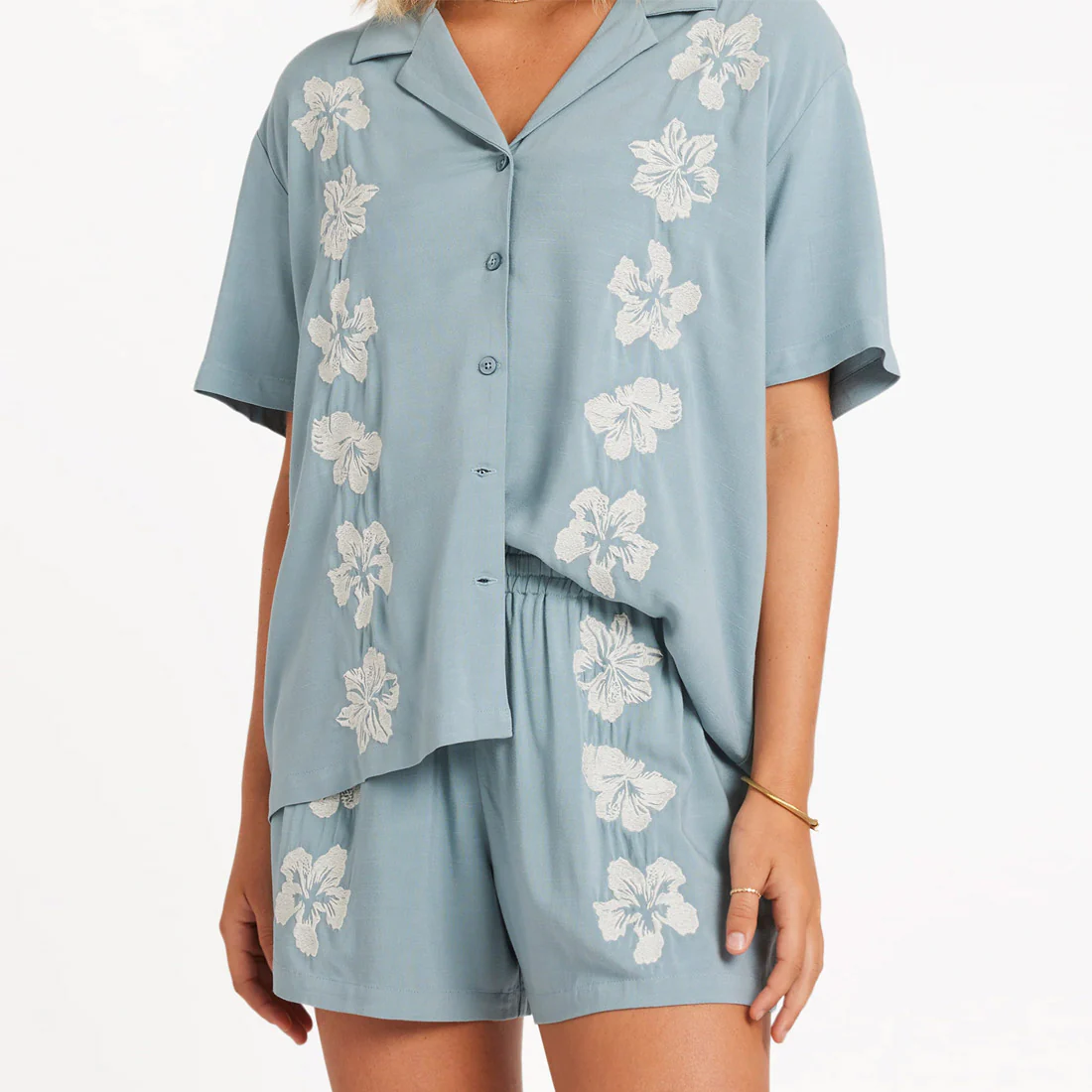 VOLCOM Women's Tropicali Short -  Blue Sapphire - Image 6