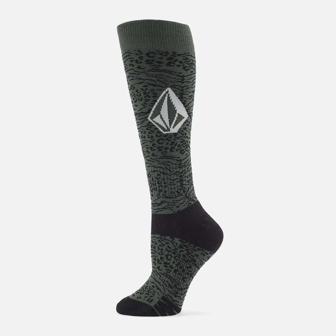 VOLCOM Women's TTT Sock - Eucalytpus - Image 3