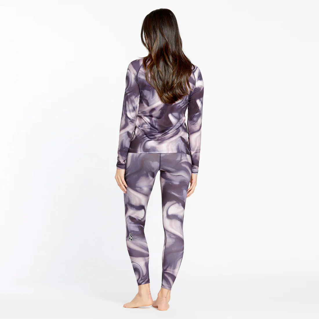 VOLCOM Women's V-Science Base Layer Crew - Nirvana - Image 4