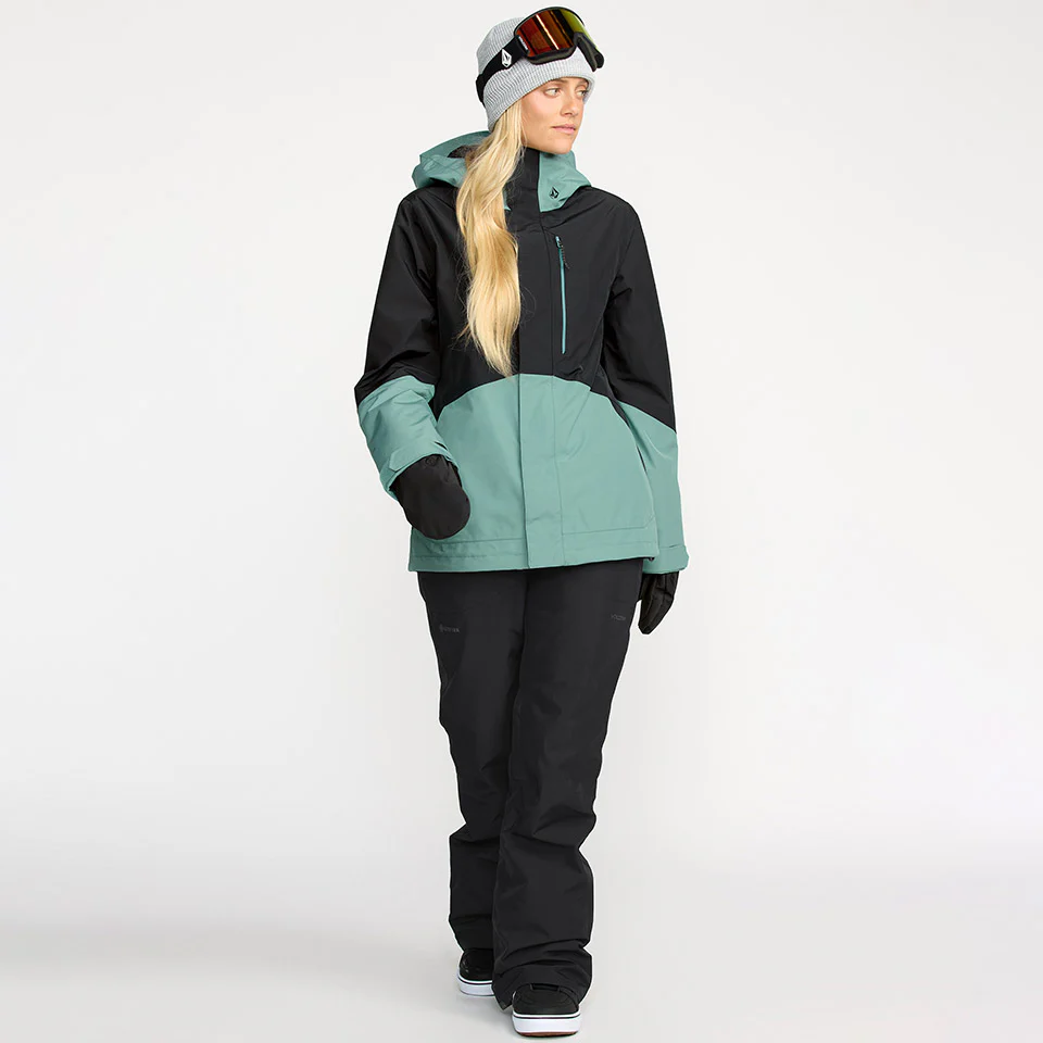 VOLCOM Women's V.Co Eras Insulated Gore-Tex Jacket 2026 - Arctic Blue - Image 2